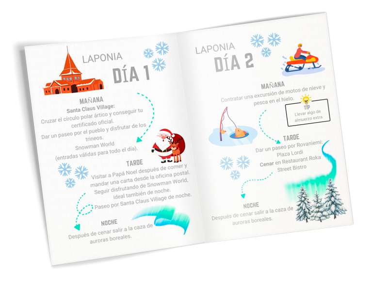 Mini guía para viajar 2 días a Rovaniemi