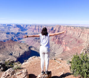 La inmensidad del Gran cañón del Colorado
