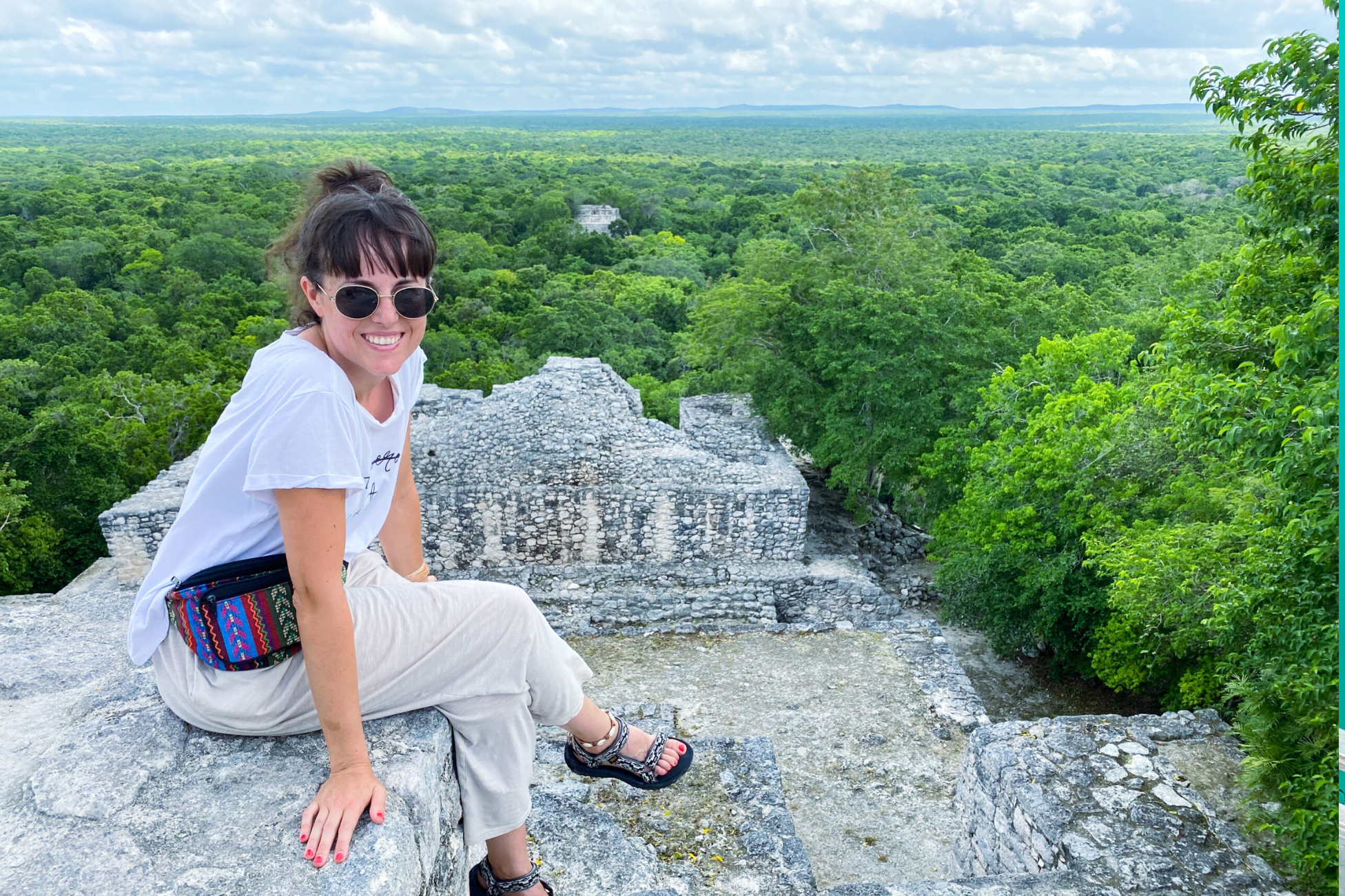 Calakmul, la gran capital maya escondida en la selva.